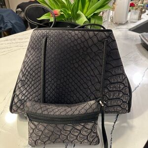 Haute Shore Expandable Tote Bag with Small Bag